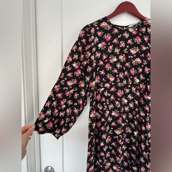 Zara Maxi Dress 100% Viscose Size XL - Picture 5 of 11